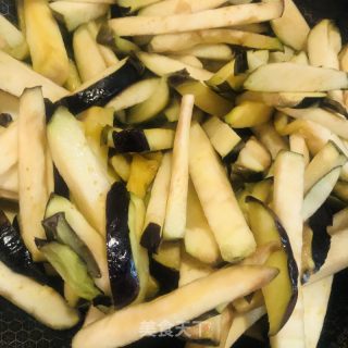 酱香茄条的做法步骤：6