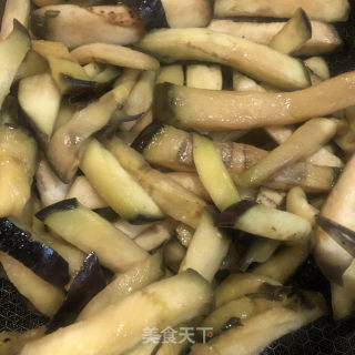 酱香茄条的做法步骤：8
