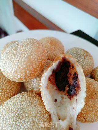 空心麻团的做法步骤：20