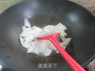 大白菜圆蛤炒西兰花的做法步骤：4
