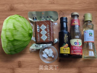 鸡蛋干拌西瓜皮的做法步骤：1