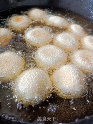 豆沙麻球的做法步骤：10