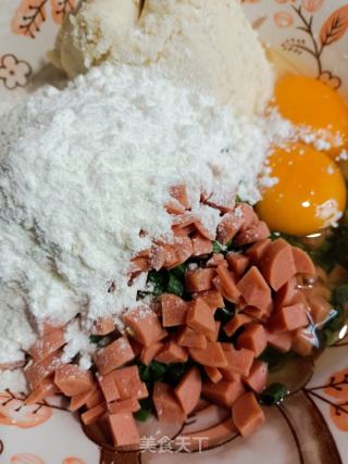豆渣饼的做法步骤：3