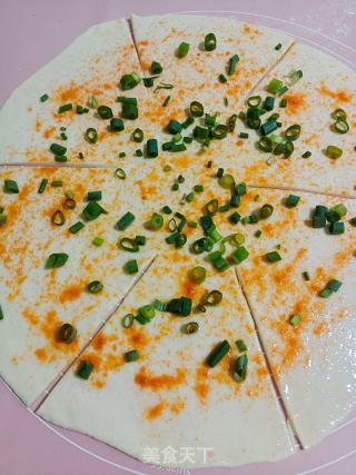发面葱花饼的做法步骤：8