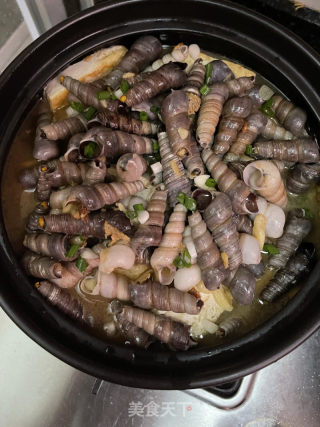 坑螺豆腐煲的做法步骤：10