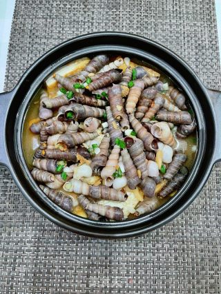 坑螺豆腐煲的做法步骤：12
