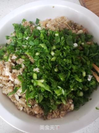 油豆角馅包子的做法步骤：7