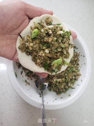 油豆角馅包子的做法步骤：12