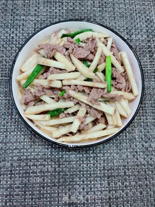 春笋炒牛肉的做法步骤：14