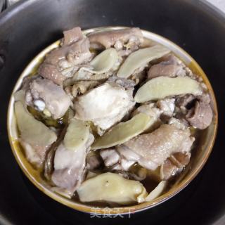 仔姜蒸滑鸡的做法步骤：6
