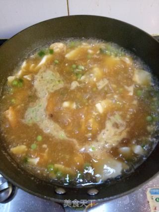虾仁豆腐羹的做法步骤：8