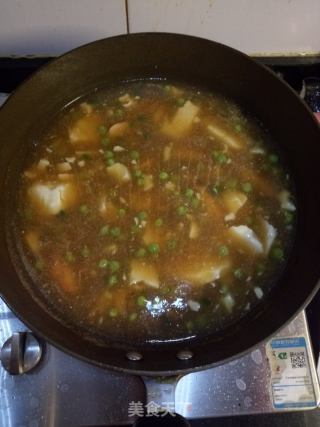 虾仁豆腐羹的做法步骤：9