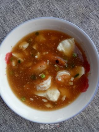 虾仁豆腐羹的做法步骤：10