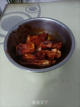 烤箱版叉烧肉的做法步骤：2