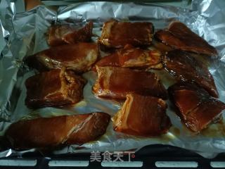 烤箱版叉烧肉的做法步骤：3