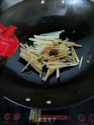 酸辣土豆丝的做法步骤：7