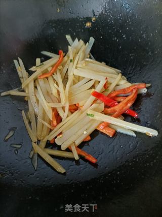 酸辣土豆丝的做法步骤：9