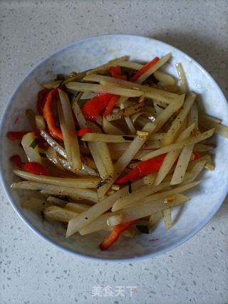 酸辣土豆丝的做法步骤：10