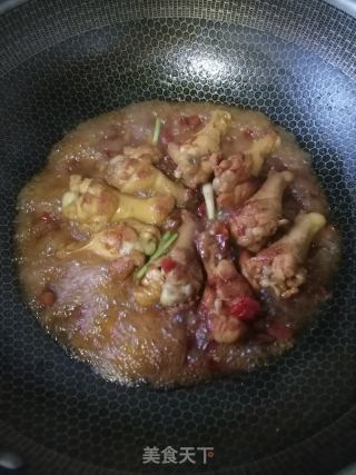 红烧鸡翅根的做法步骤：6