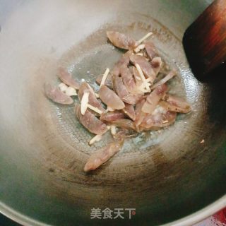 腊肠炒黄瓜的做法步骤：5