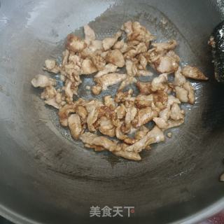 香菇炒肉的做法步骤：5