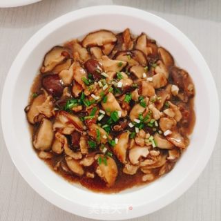 香菇炒肉的做法步骤：13