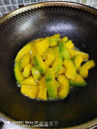 蒜蓉烧香芋南瓜的做法步骤：5
