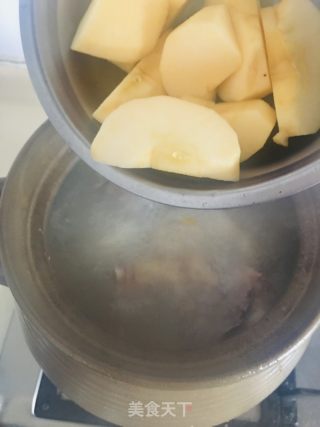 大芸豆胡萝卜苹果龙骨汤的做法步骤：8