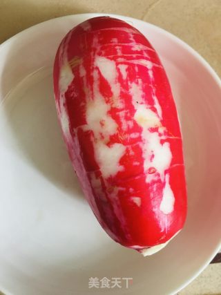 凉拌红萝卜丝的做法步骤：1