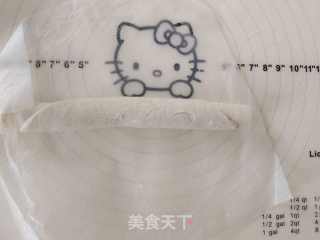 手抓饼版照烧鸡肉肉夹馍的做法步骤：4