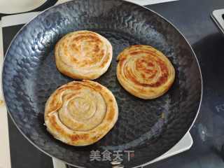 手抓饼版照烧鸡肉肉夹馍的做法步骤：7