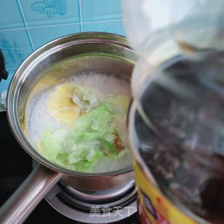 蛋饺包菜汤面的做法步骤：7