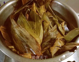 红枣红豆糯米粽子的做法步骤：3