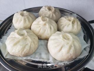 油豆角猪肉馅包子的做法步骤：10