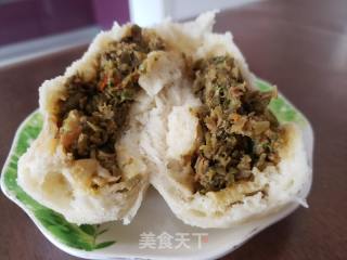 油豆角猪肉馅包子的做法步骤：13
