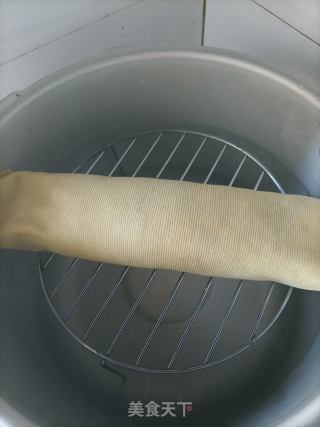 千张糯米肉卷的做法步骤：22
