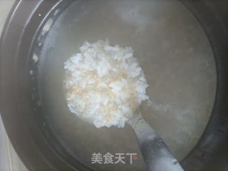 青菜燕麦粥的做法步骤：2