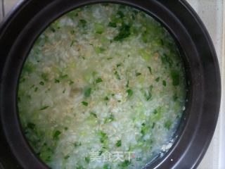 青菜燕麦粥的做法步骤：6