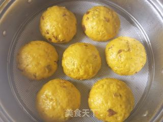 燕麦红枣南瓜馒头的做法步骤：16