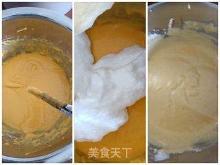 水浴法南瓜蛋糕的做法步骤：5