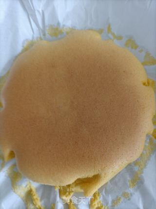 水浴法南瓜蛋糕的做法步骤：7