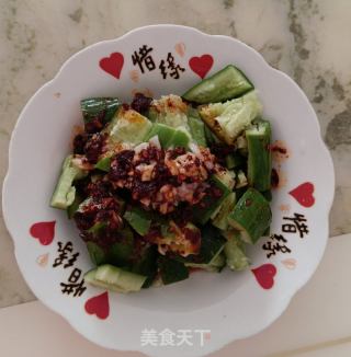 蒜泥黄瓜的做法步骤：6