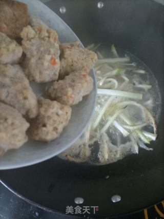 萝卜丝丸子汤的做法步骤：8