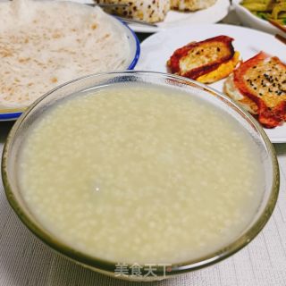 小米山药粥的做法