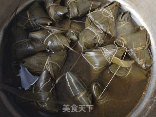 牛肉肠蛋黄粽的做法步骤：11