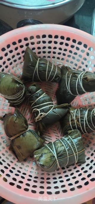 绿豆肉粽的做法步骤：12