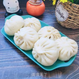 豆腐甘蓝素馅包子的做法步骤：14