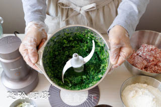 香菇油菜肉包子的做法步骤：6