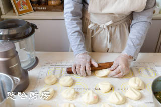 香菇油菜肉包子的做法步骤：11