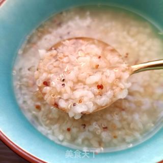 藜麦苦荞粥的做法步骤：7